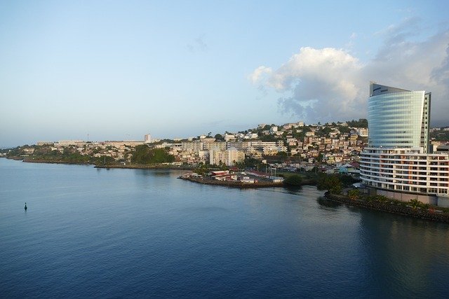 ville commerçante Martinique
